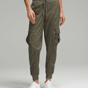 Lululemon Athletica Green Cargo Joggers